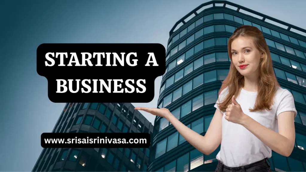 Starting A Business