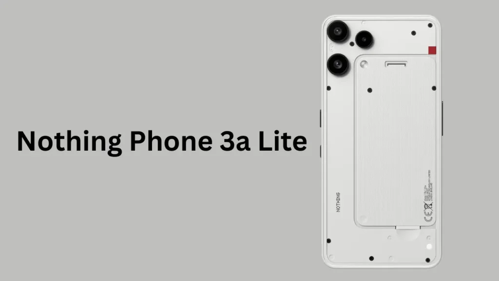 Nothing Phone 3a Lite