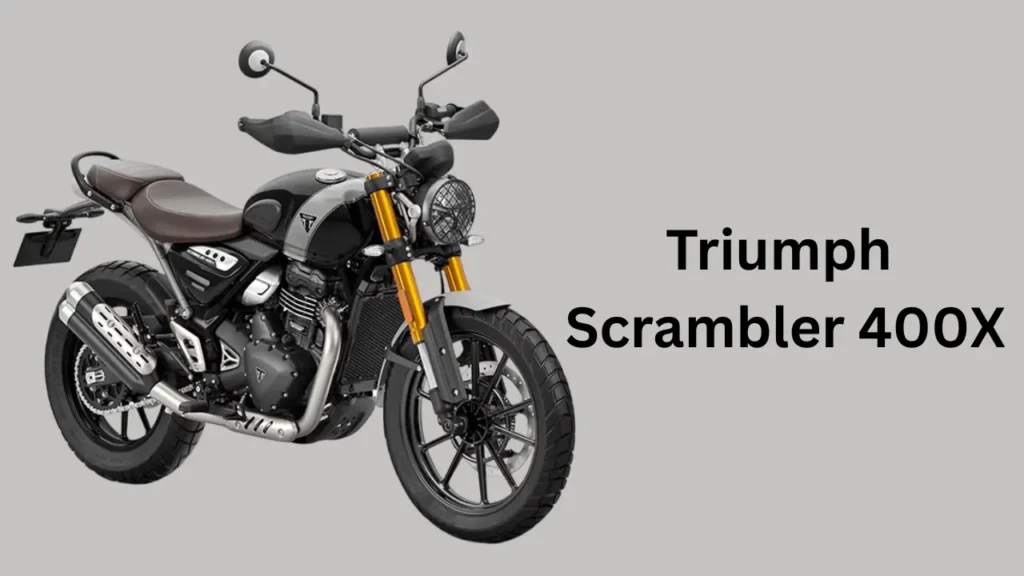 Triumph Scrambler 400 X