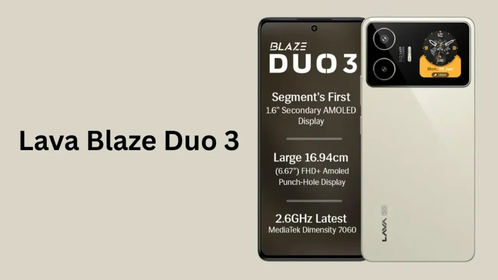 Lava Blaze Duo 3