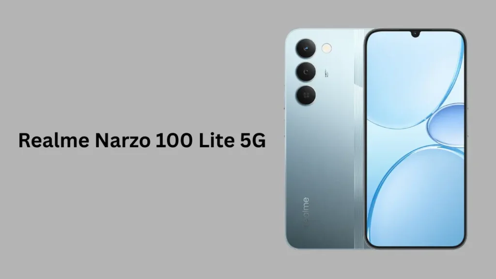 Realme Narzo 100 Lite 5G