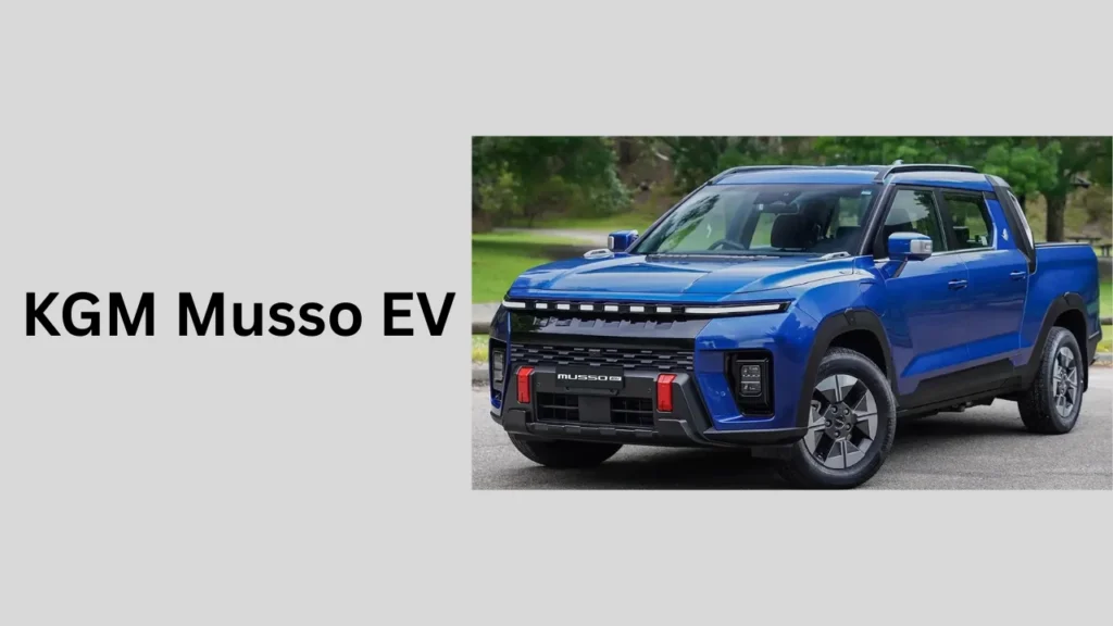 KGM Musso EV