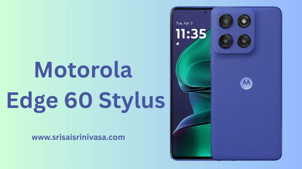 Motorola Edge 60 Stylus